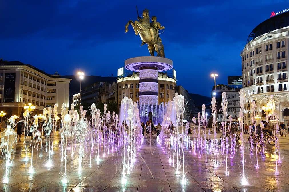 Skopje in Macedonia city photo
